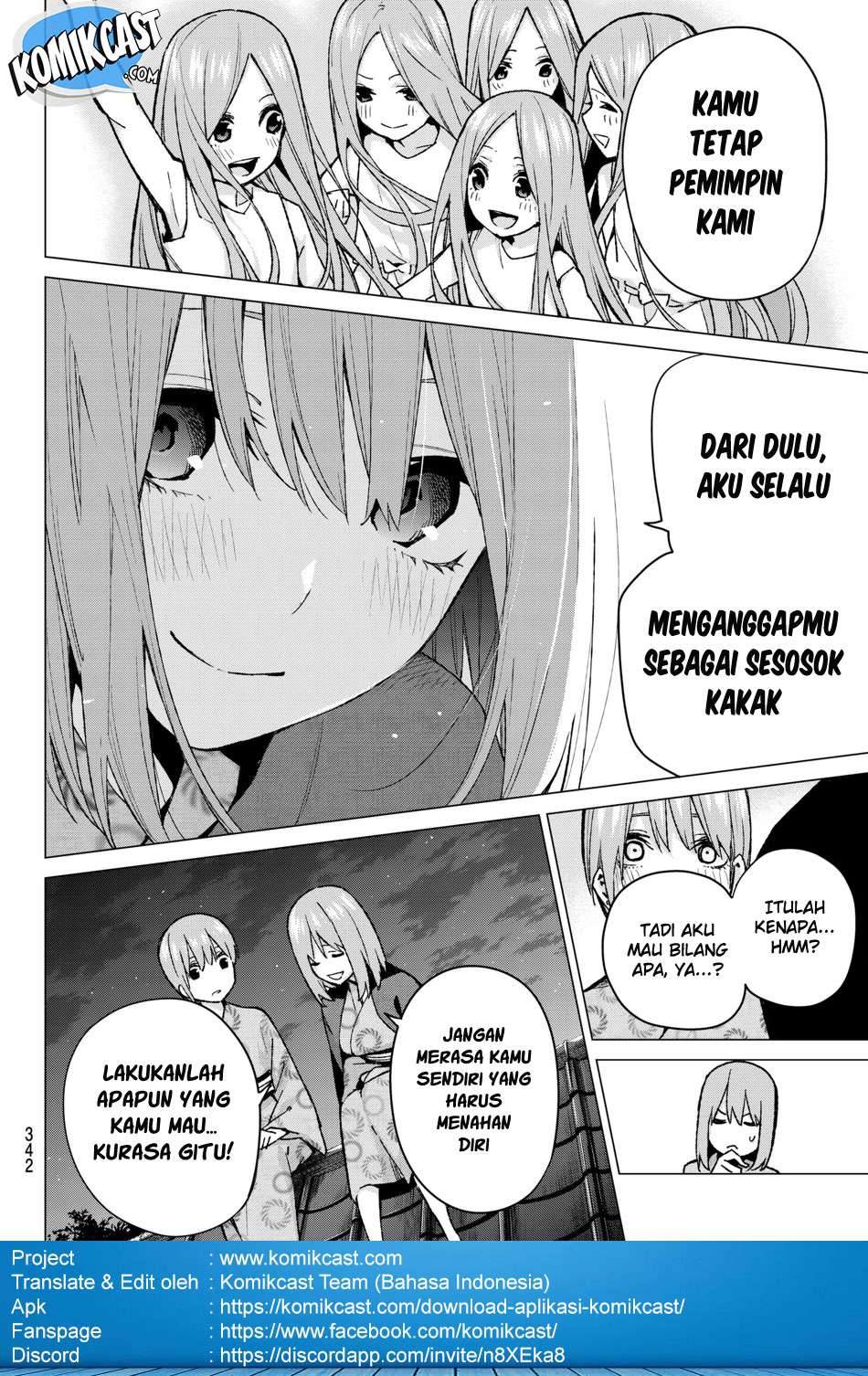 Go-toubun no Hanayome Chapter 66 - halaman 12