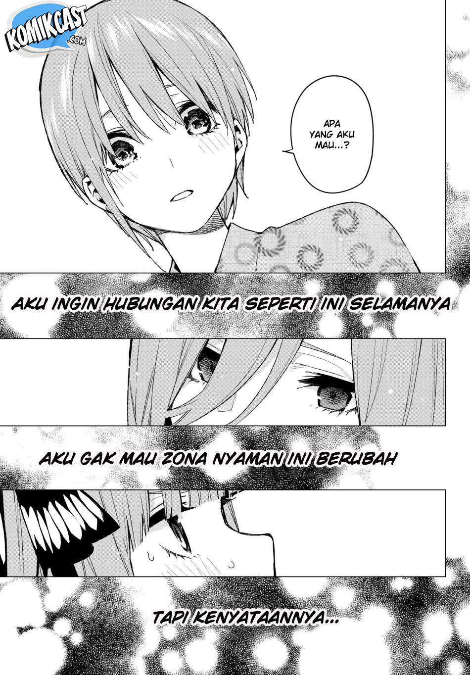 Go-toubun no Hanayome Chapter 66 - halaman 13