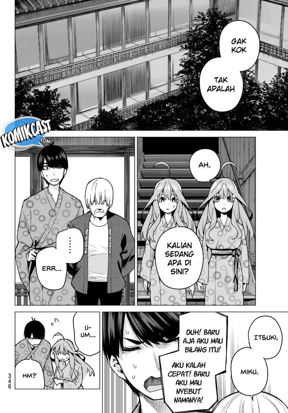 Go-toubun no Hanayome Chapter 66 - halaman 16