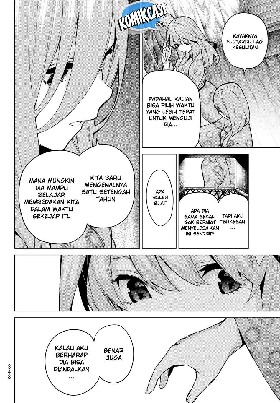 Go-toubun no Hanayome Chapter 66 - halaman 18