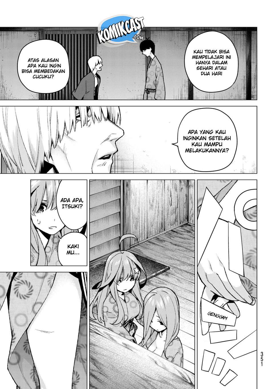 Go-toubun no Hanayome Chapter 66 - halaman 21