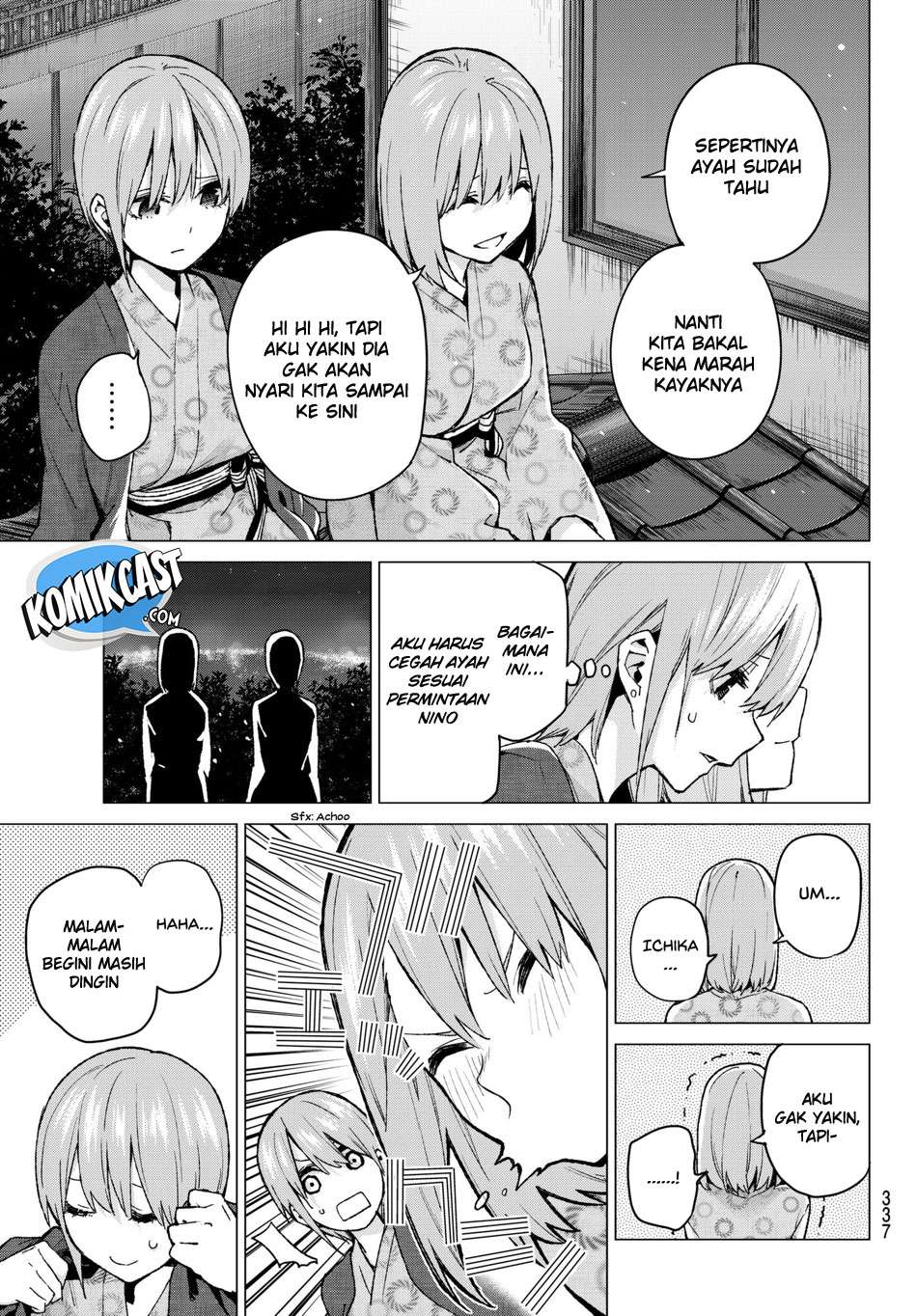 Go-toubun no Hanayome Chapter 66 - halaman 7