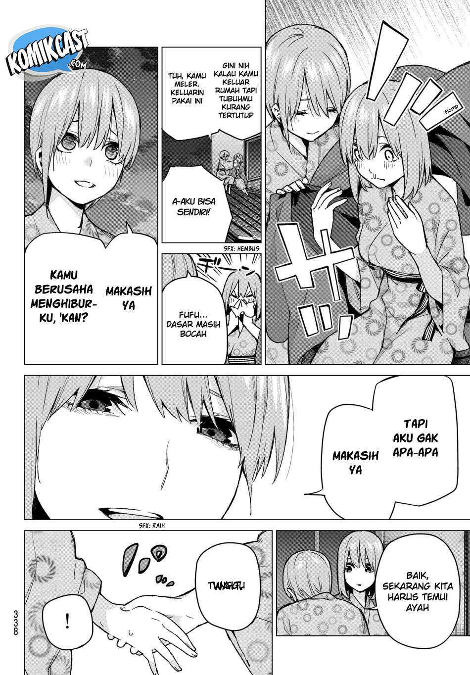 Go-toubun no Hanayome Chapter 66 - halaman 8