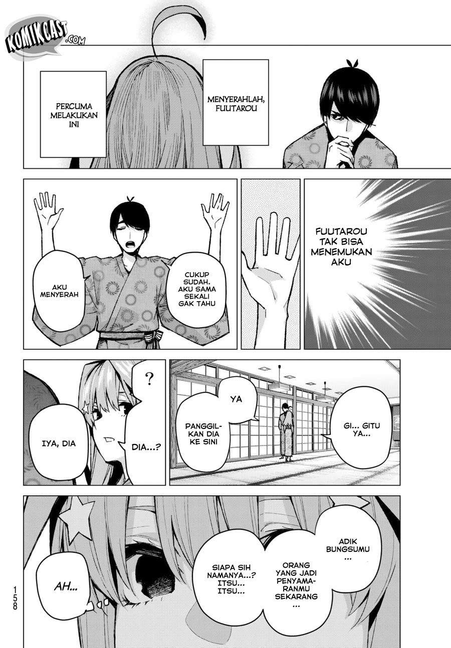 Go-toubun no Hanayome Chapter 67 - halaman 11