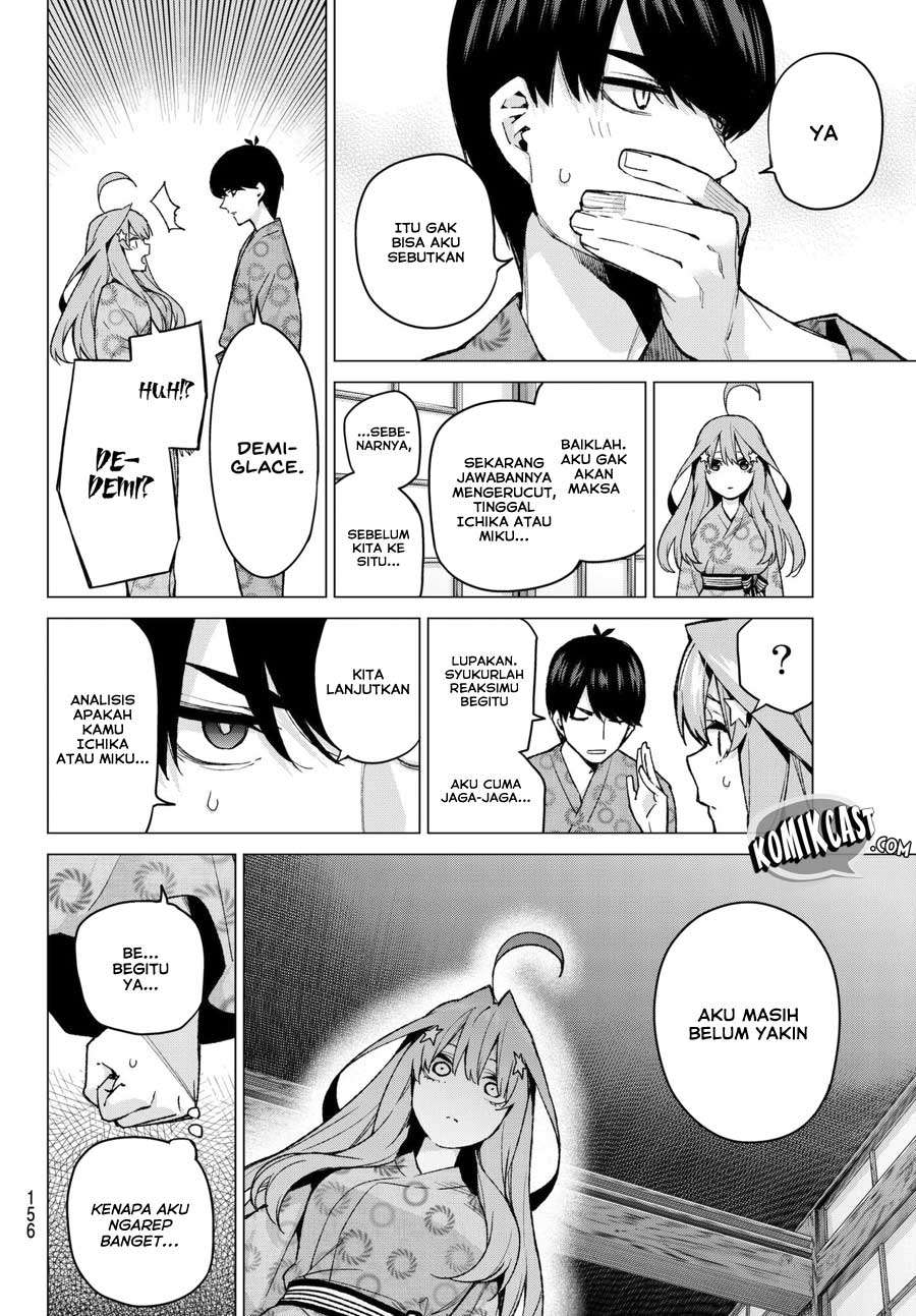 Go-toubun no Hanayome Chapter 67 - halaman 9