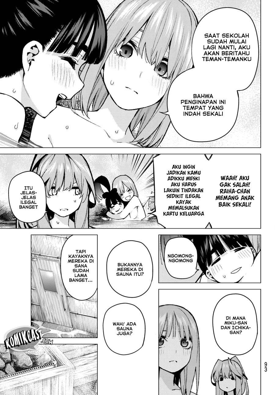 Go-toubun no Hanayome Chapter 68 - halaman 10