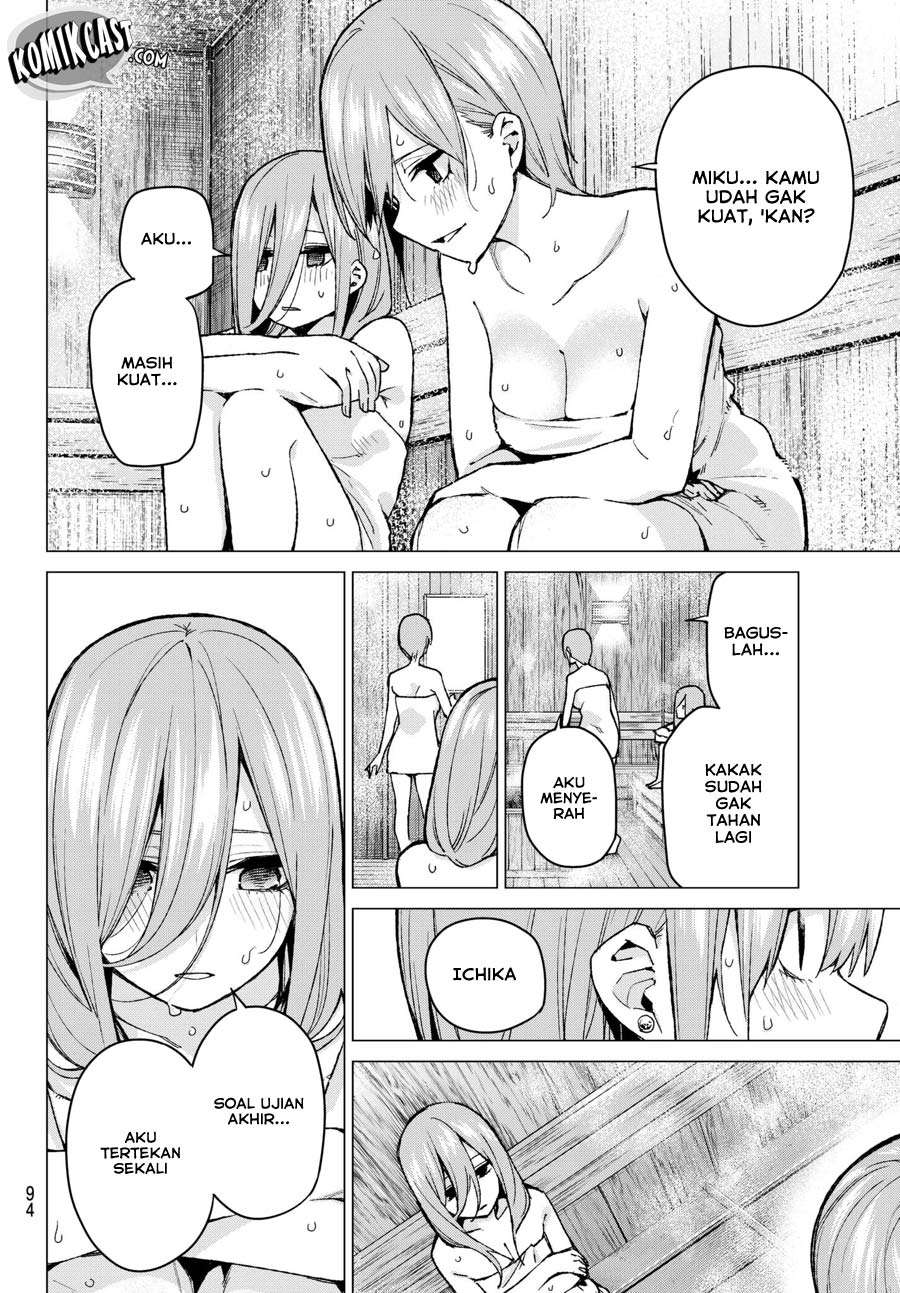 Go-toubun no Hanayome Chapter 68 - halaman 11
