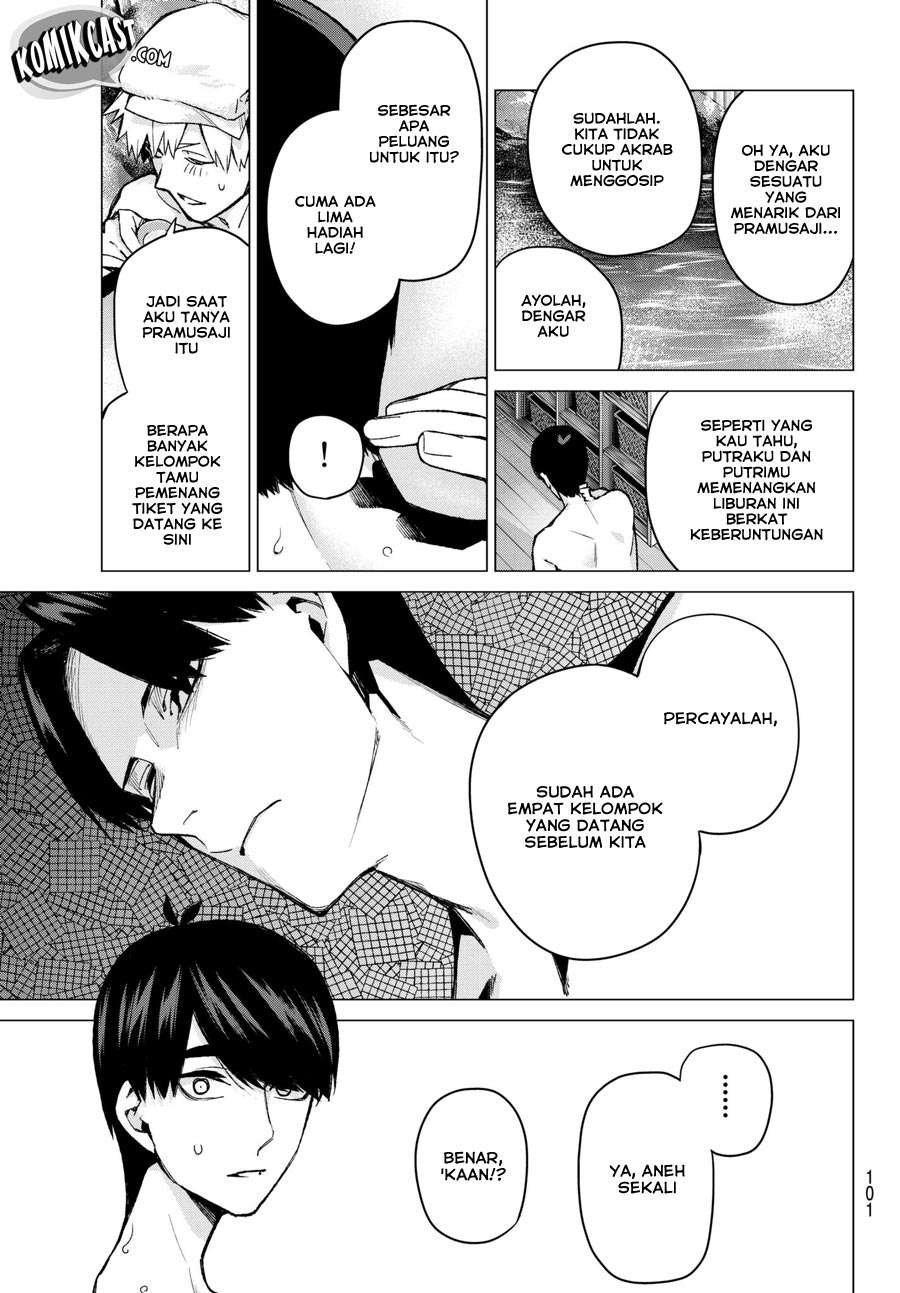 Go-toubun no Hanayome Chapter 68 - halaman 17