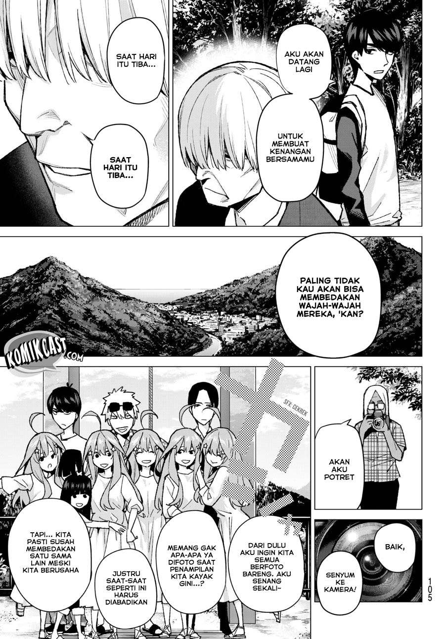 Go-toubun no Hanayome Chapter 68 - halaman 21