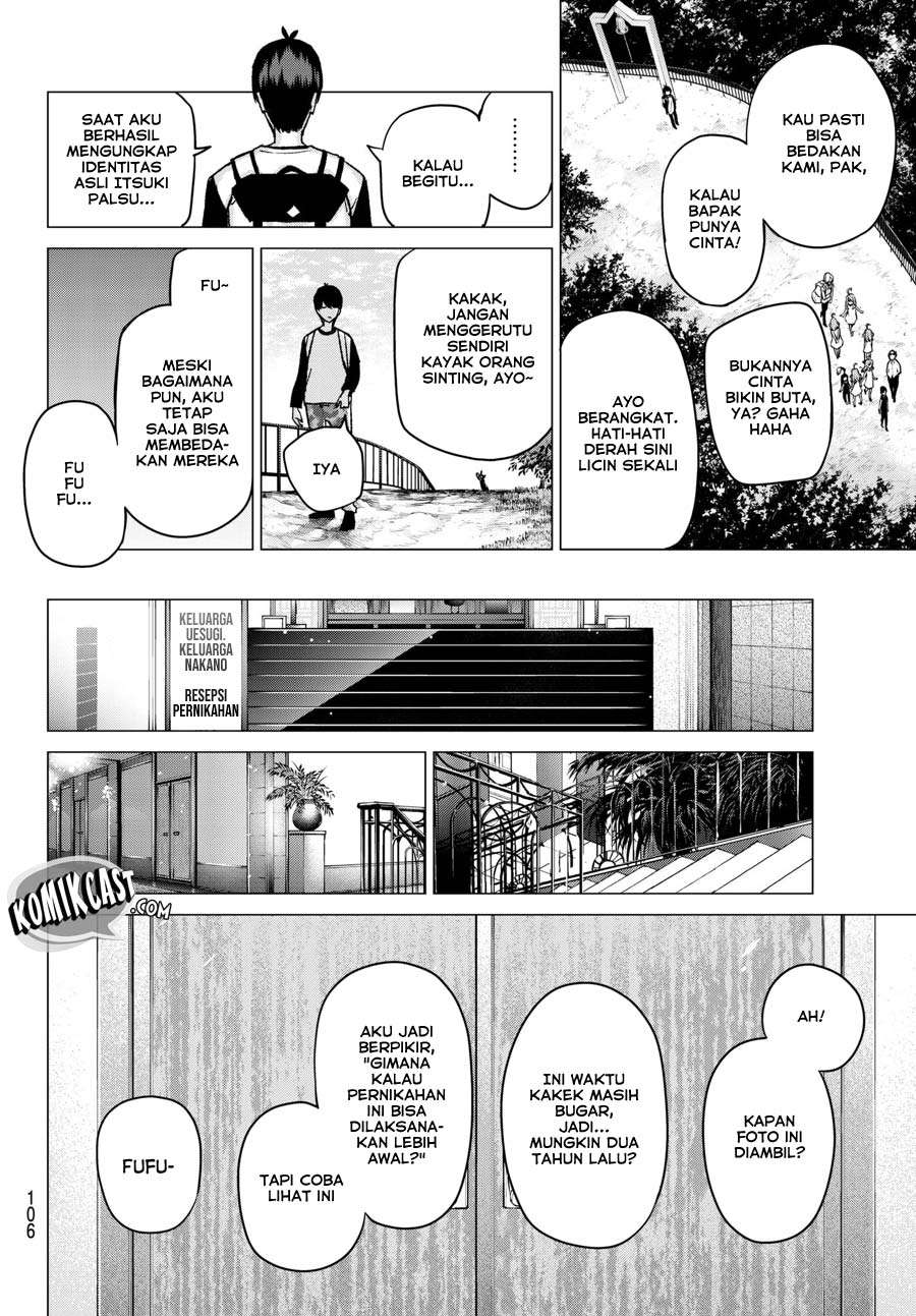 Go-toubun no Hanayome Chapter 68 - halaman 22