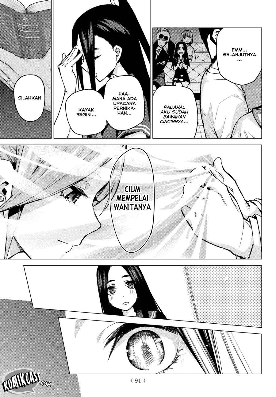 Go-toubun no Hanayome Chapter 68 - halaman 8