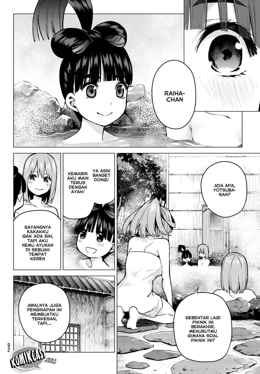 Go-toubun no Hanayome Chapter 68 - halaman 9