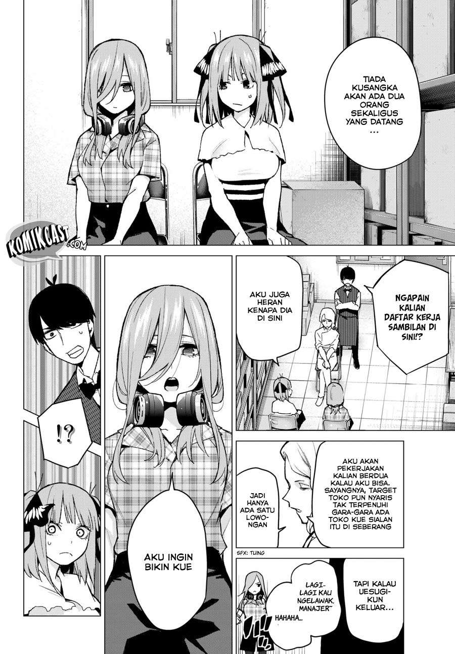 Go-toubun no Hanayome Chapter 69 - halaman 12