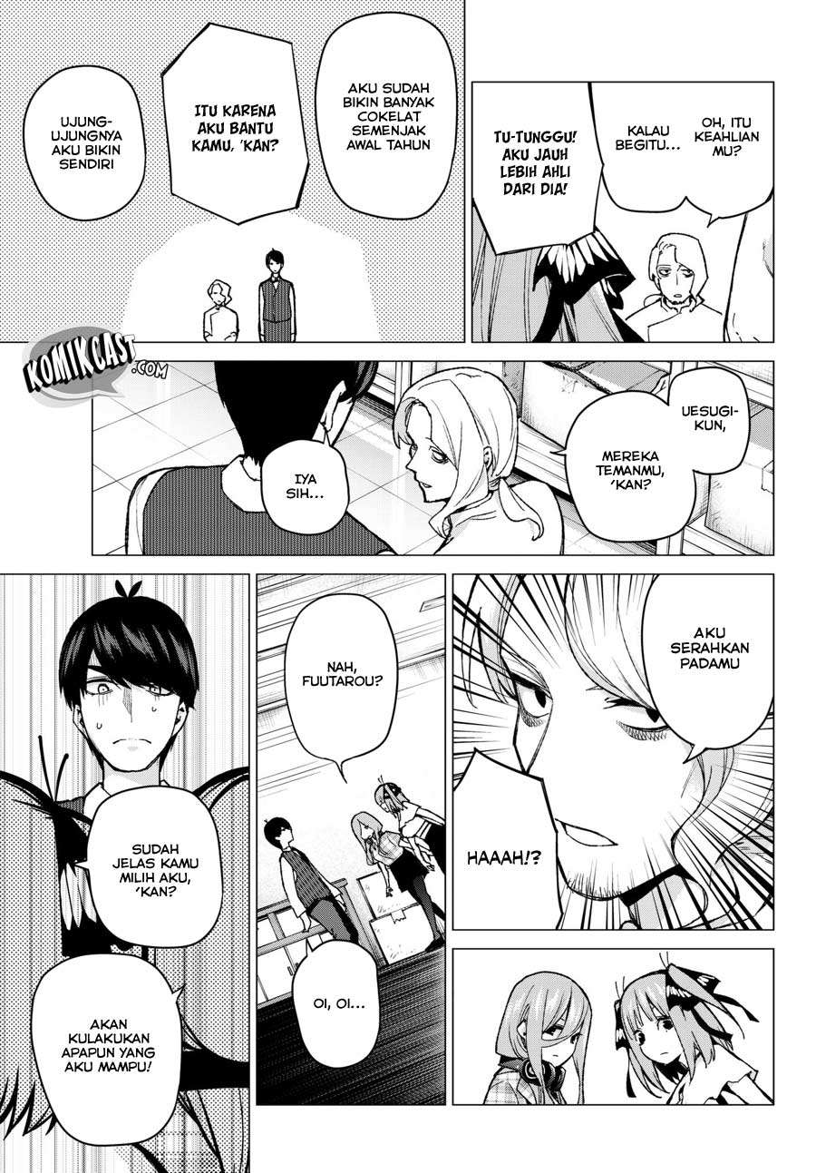 Go-toubun no Hanayome Chapter 69 - halaman 13