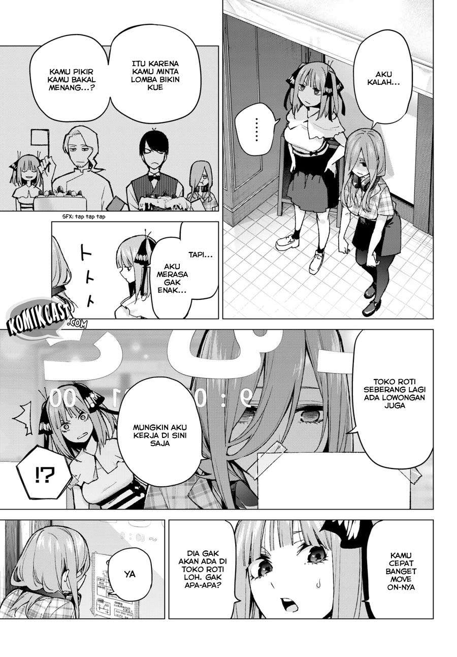 Go-toubun no Hanayome Chapter 69 - halaman 15