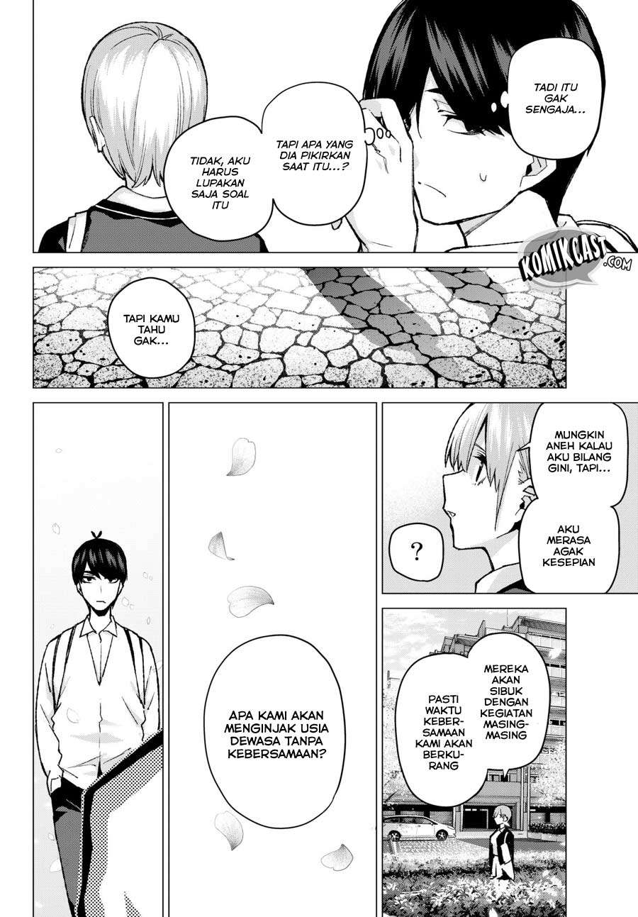Go-toubun no Hanayome Chapter 69 - halaman 20