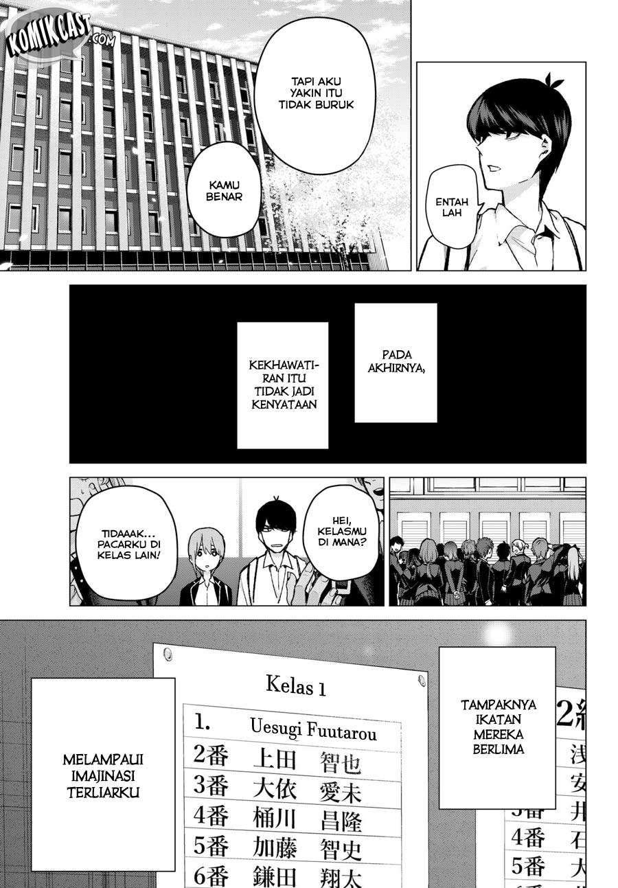 Go-toubun no Hanayome Chapter 69 - halaman 21