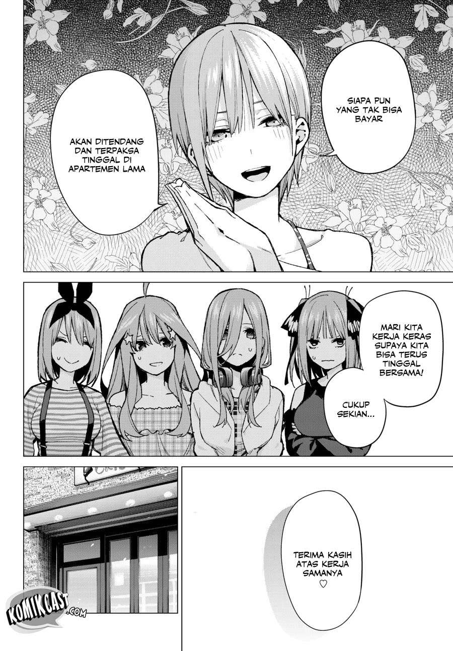 Go-toubun no Hanayome Chapter 69 - halaman 6