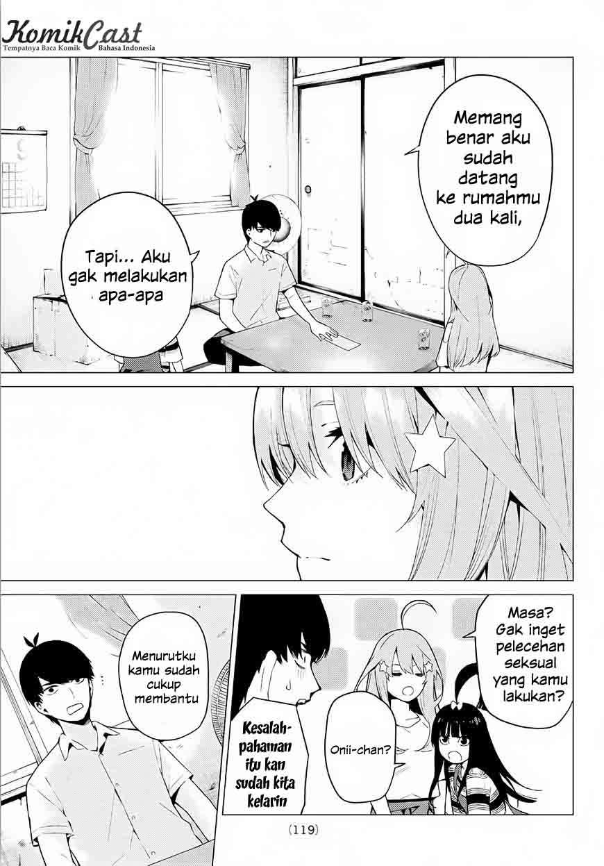Go-toubun no Hanayome Chapter 7 - halaman 10