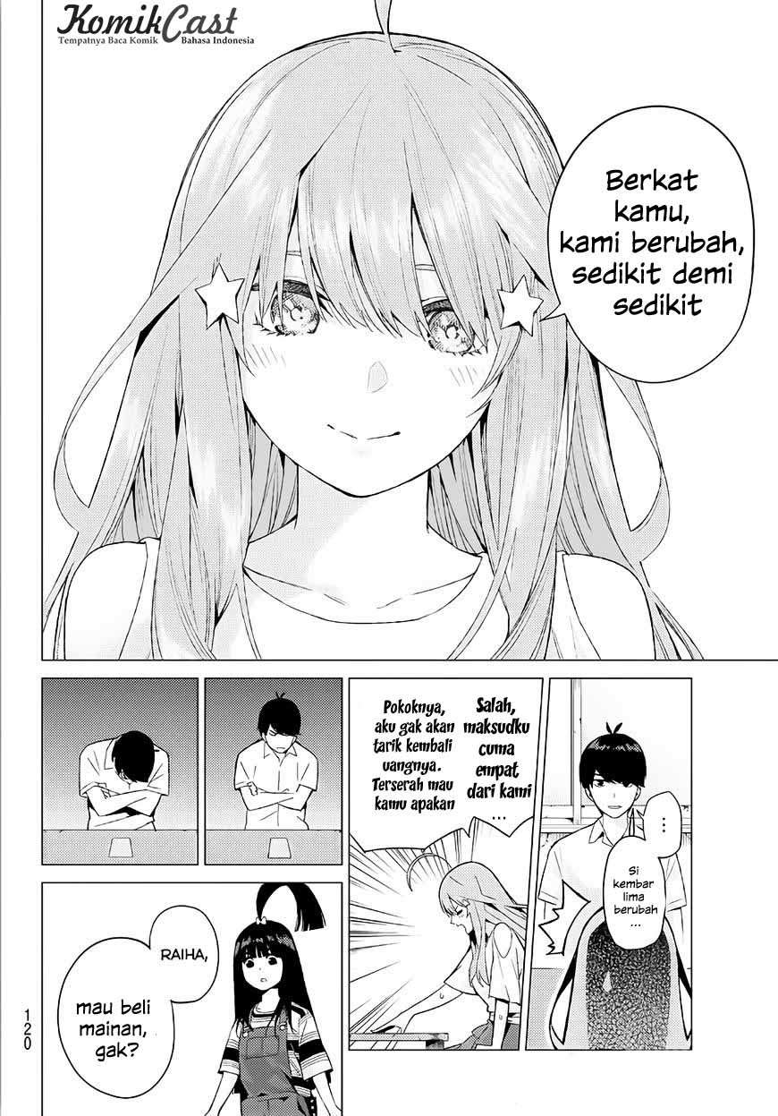 Go-toubun no Hanayome Chapter 7 - halaman 11