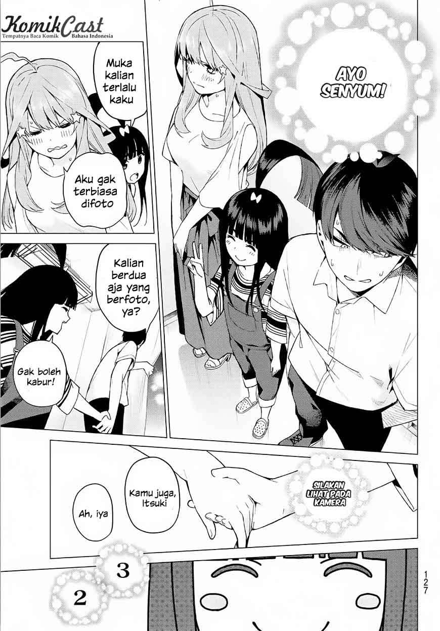 Go-toubun no Hanayome Chapter 7 - halaman 18