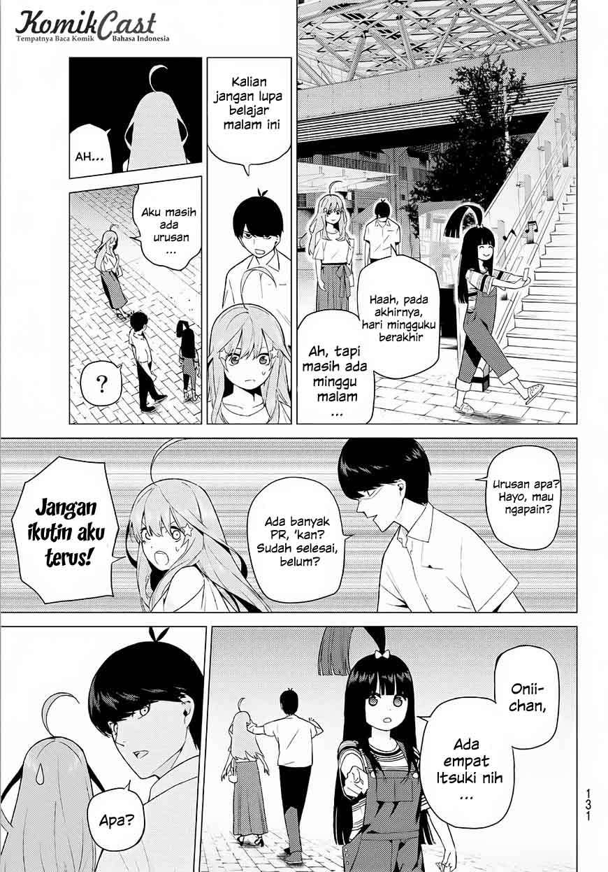 Go-toubun no Hanayome Chapter 7 - halaman 22