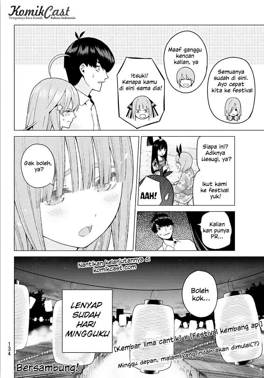 Go-toubun no Hanayome Chapter 7 - halaman 24