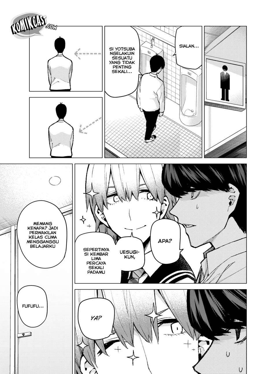 Go-toubun no Hanayome Chapter 70 - halaman 13