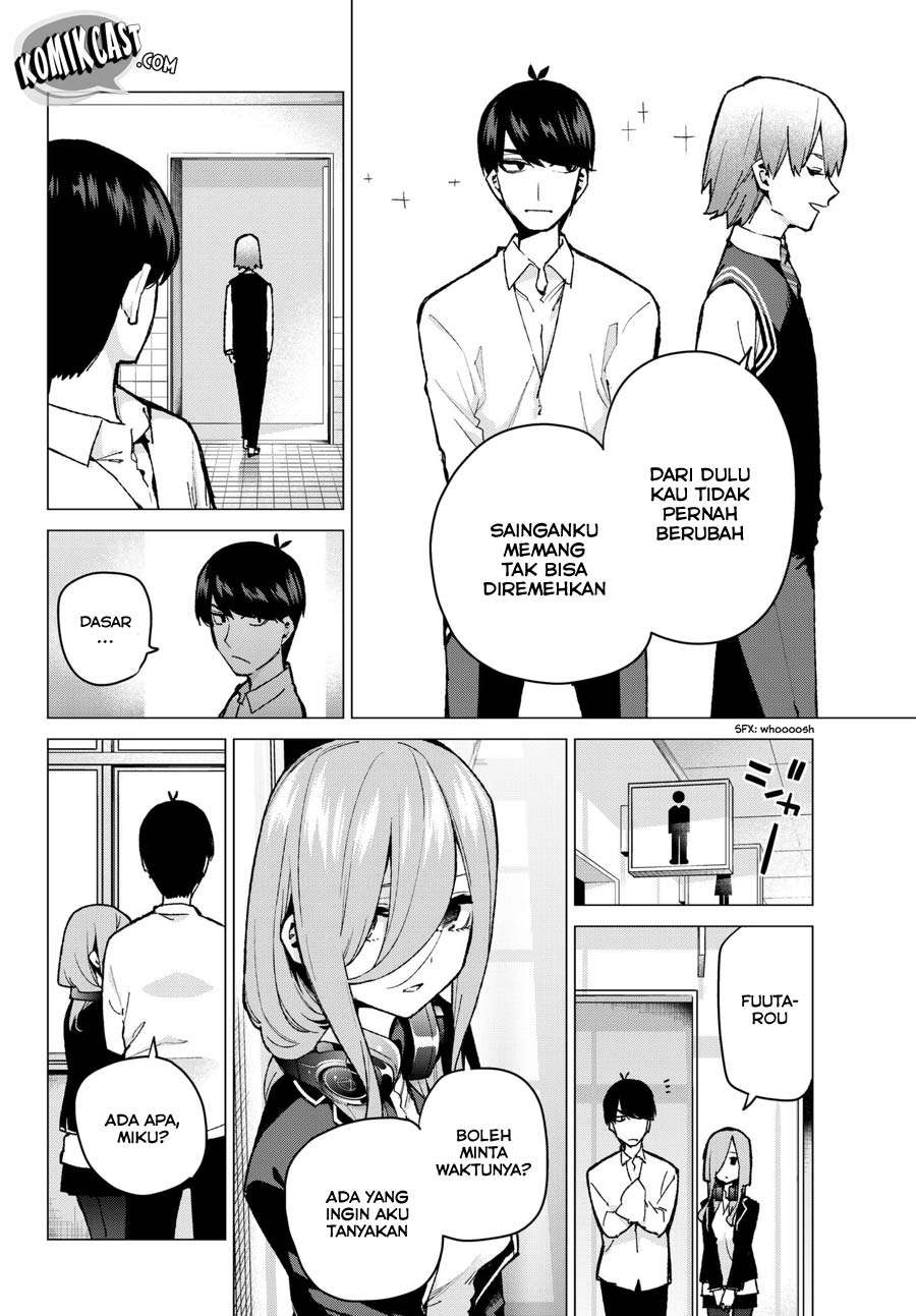 Go-toubun no Hanayome Chapter 70 - halaman 14
