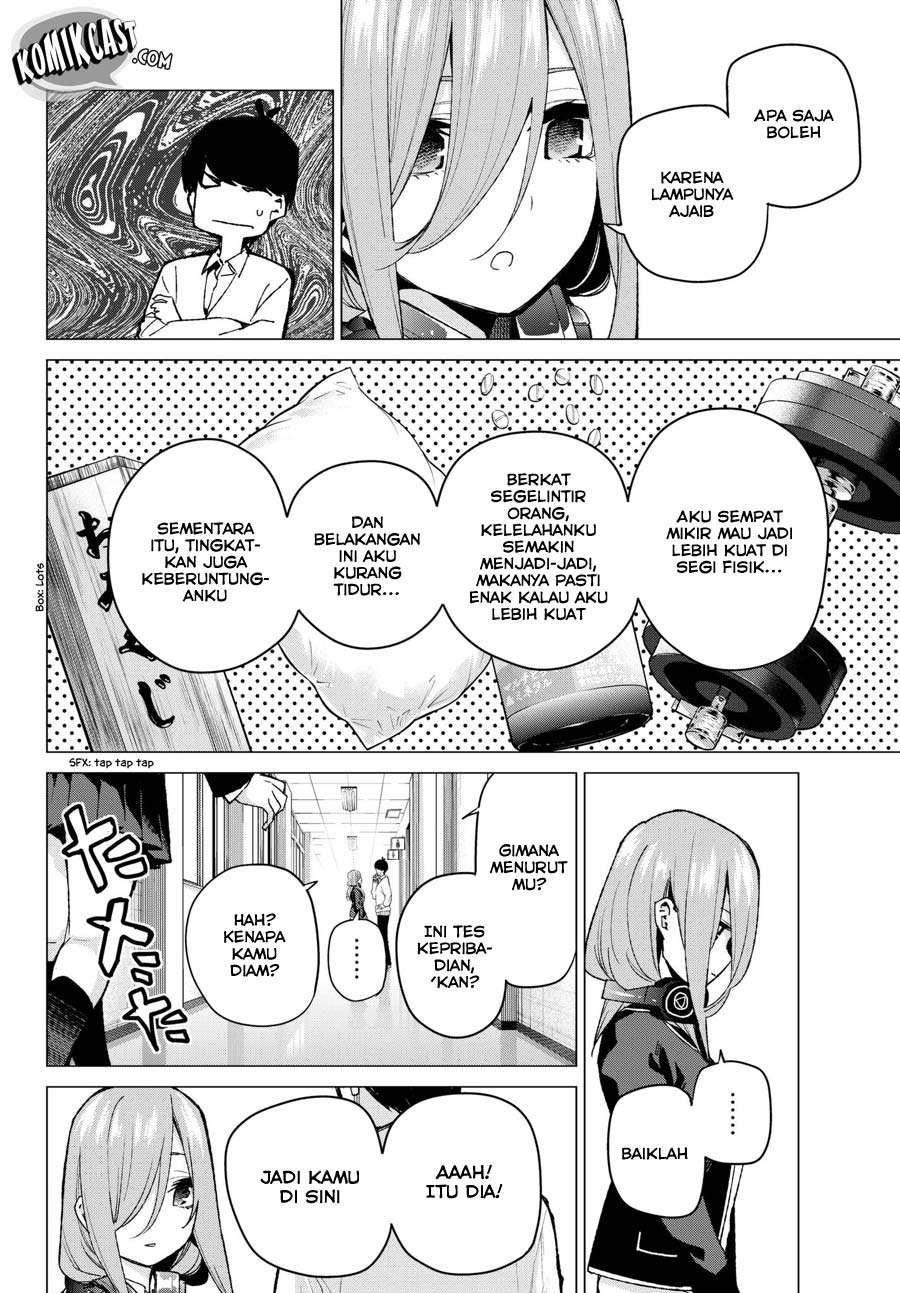 Go-toubun no Hanayome Chapter 70 - halaman 16