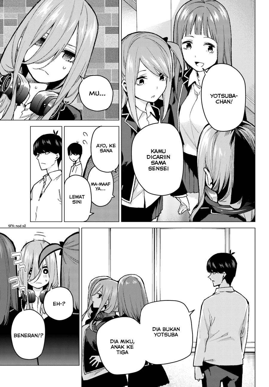 Go-toubun no Hanayome Chapter 70 - halaman 17
