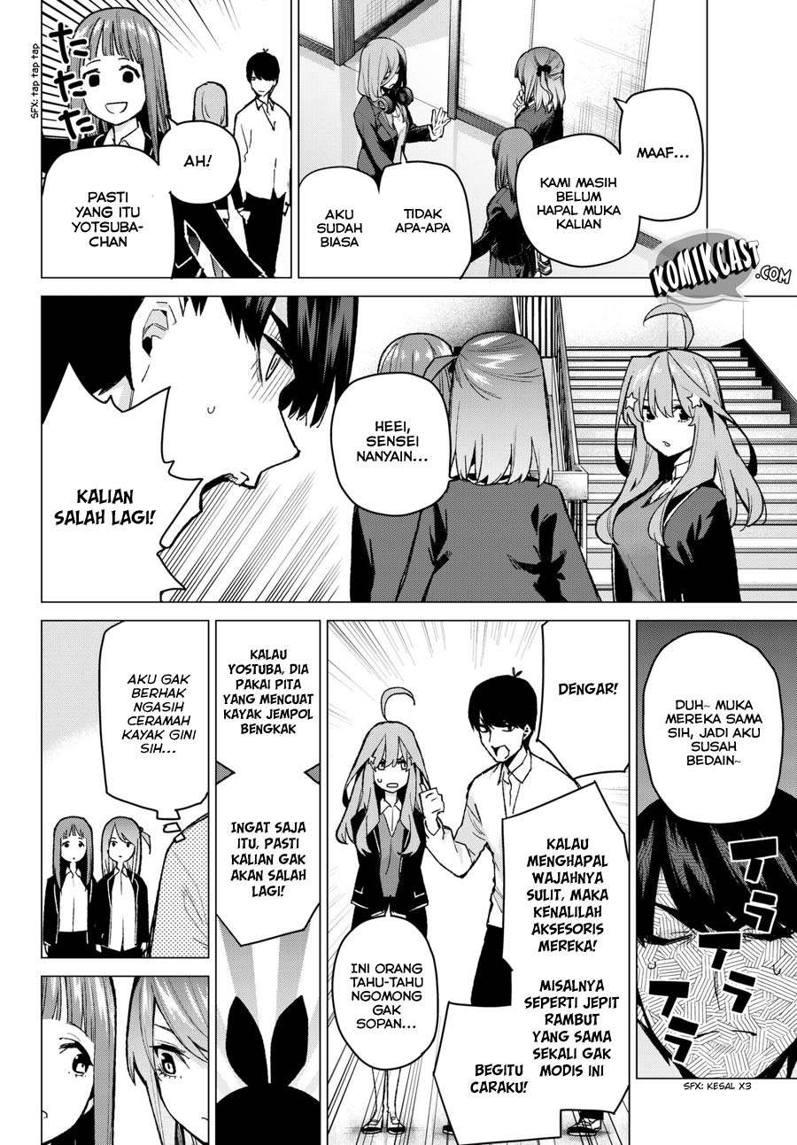 Go-toubun no Hanayome Chapter 70 - halaman 18