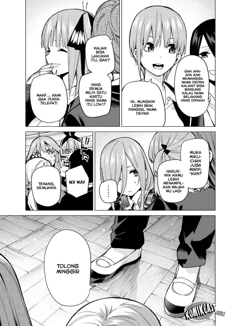 Go-toubun no Hanayome Chapter 70 - halaman 5