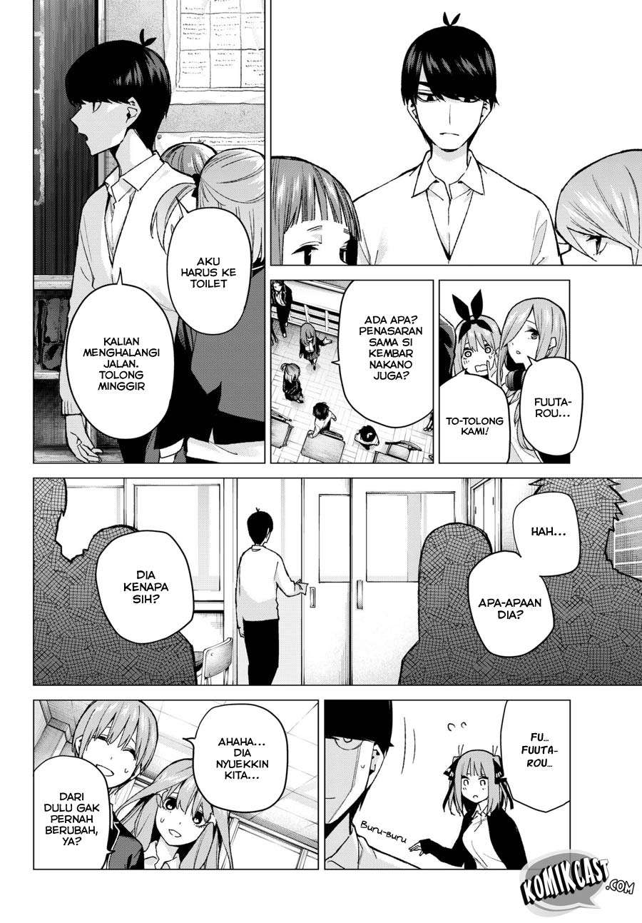 Go-toubun no Hanayome Chapter 70 - halaman 6