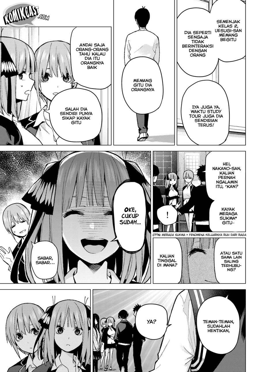 Go-toubun no Hanayome Chapter 70 - halaman 7