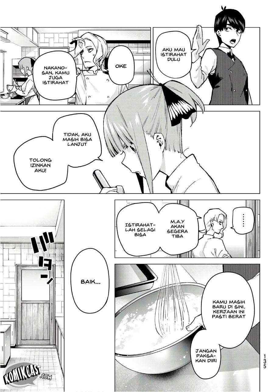 Go-toubun no Hanayome Chapter 71 - halaman 10