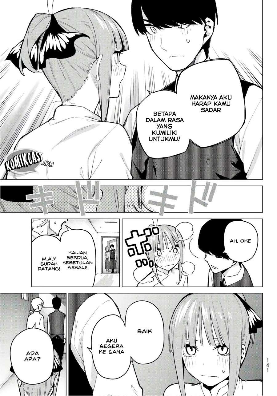 Go-toubun no Hanayome Chapter 71 - halaman 16