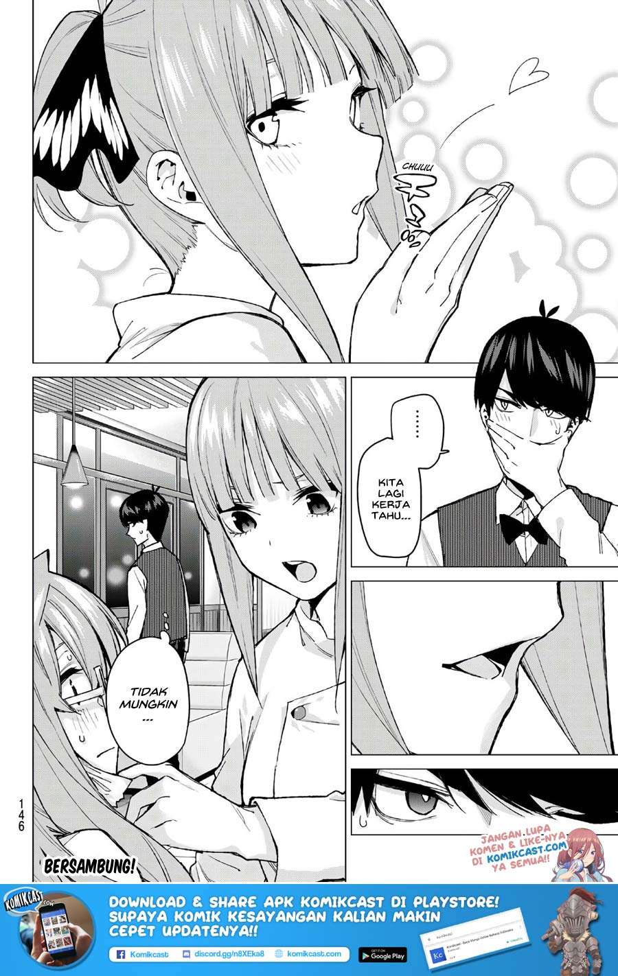 Go-toubun no Hanayome Chapter 71 - halaman 21