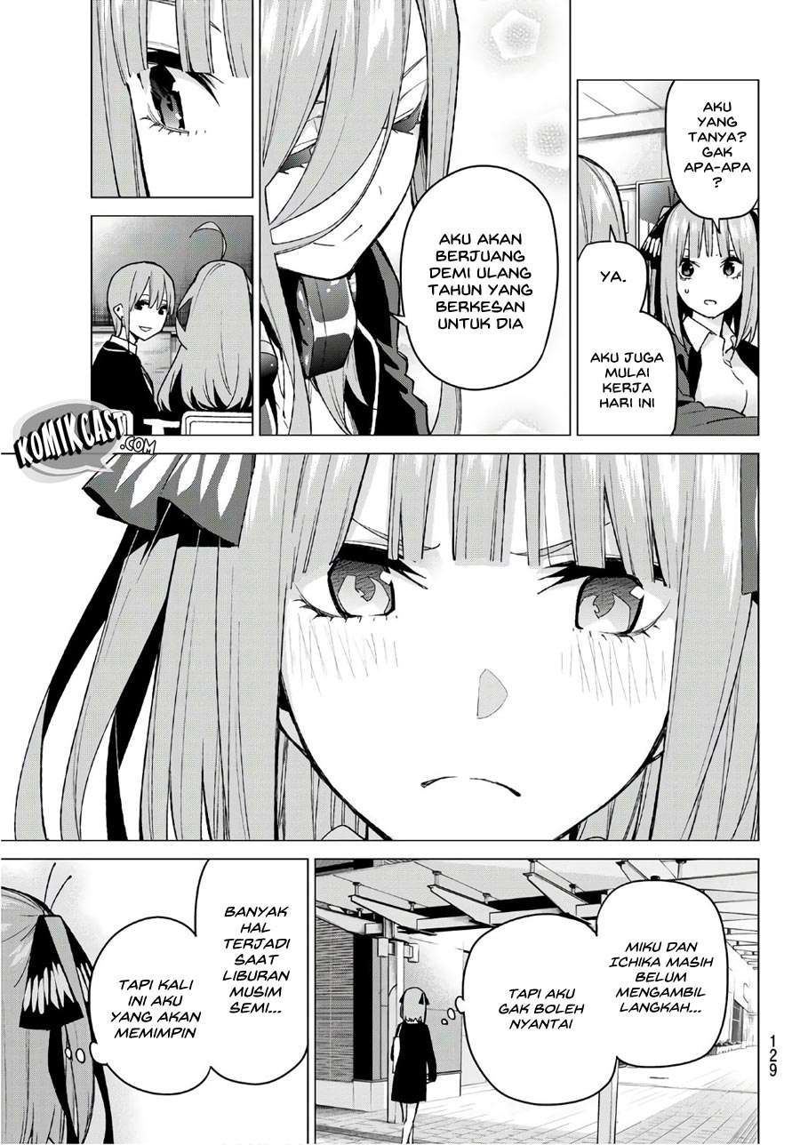 Go-toubun no Hanayome Chapter 71 - halaman 4