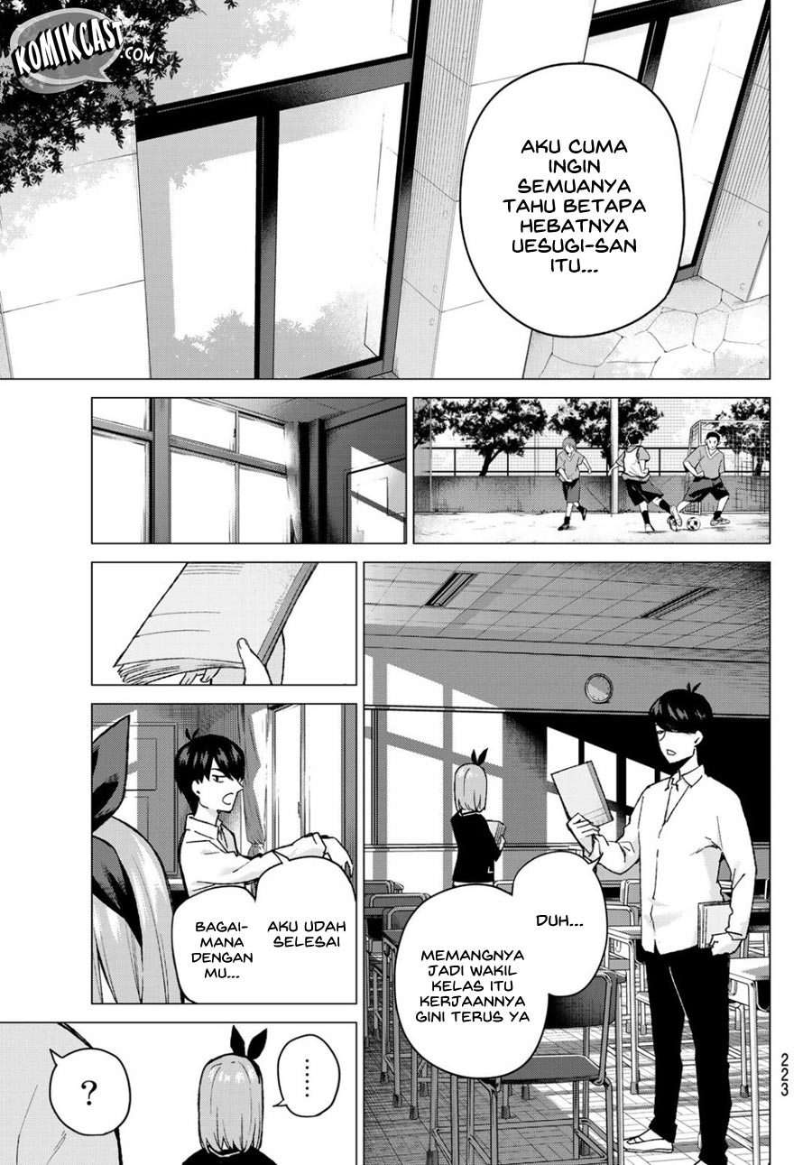Go-toubun no Hanayome Chapter 72 - halaman 10