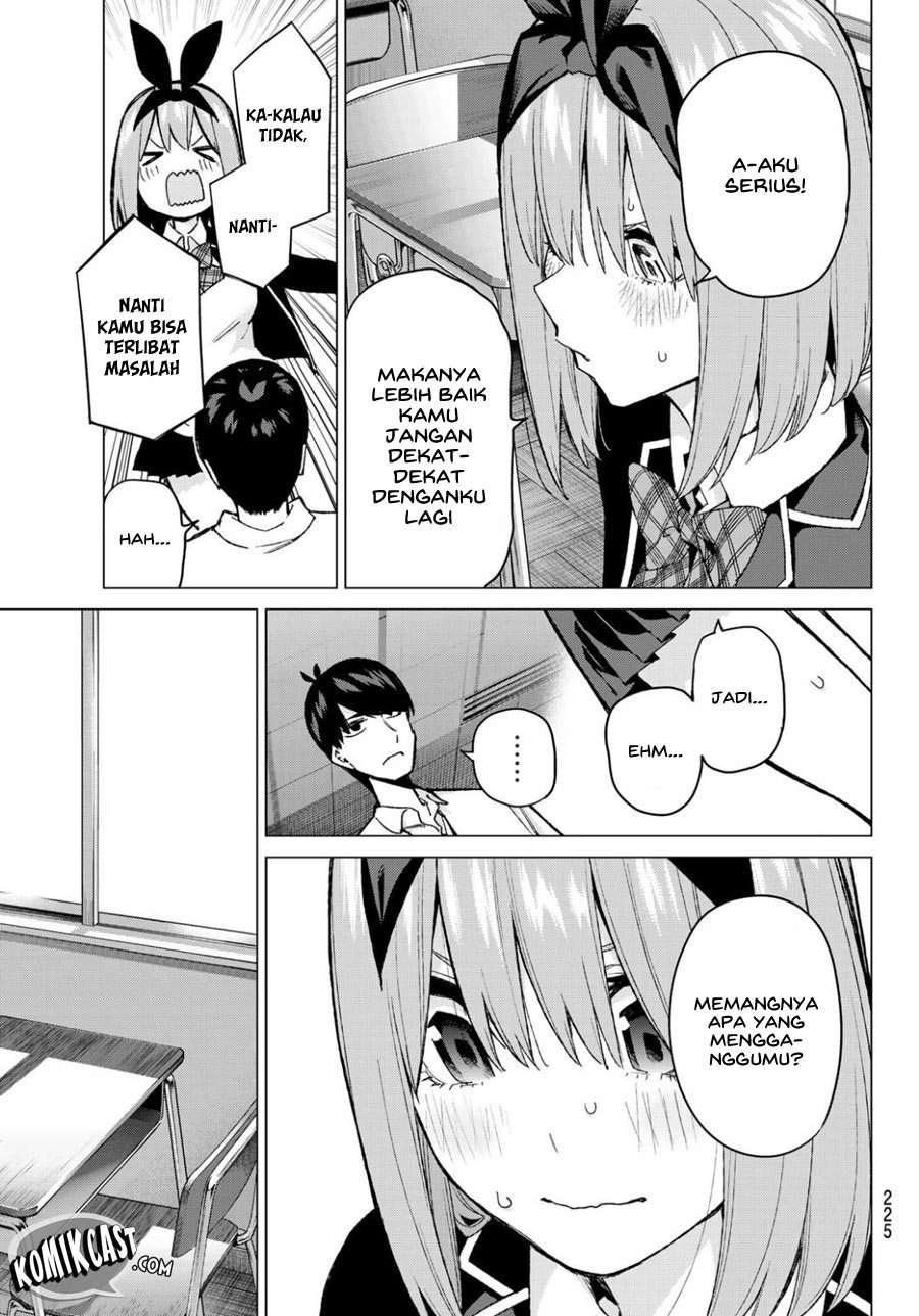 Go-toubun no Hanayome Chapter 72 - halaman 12