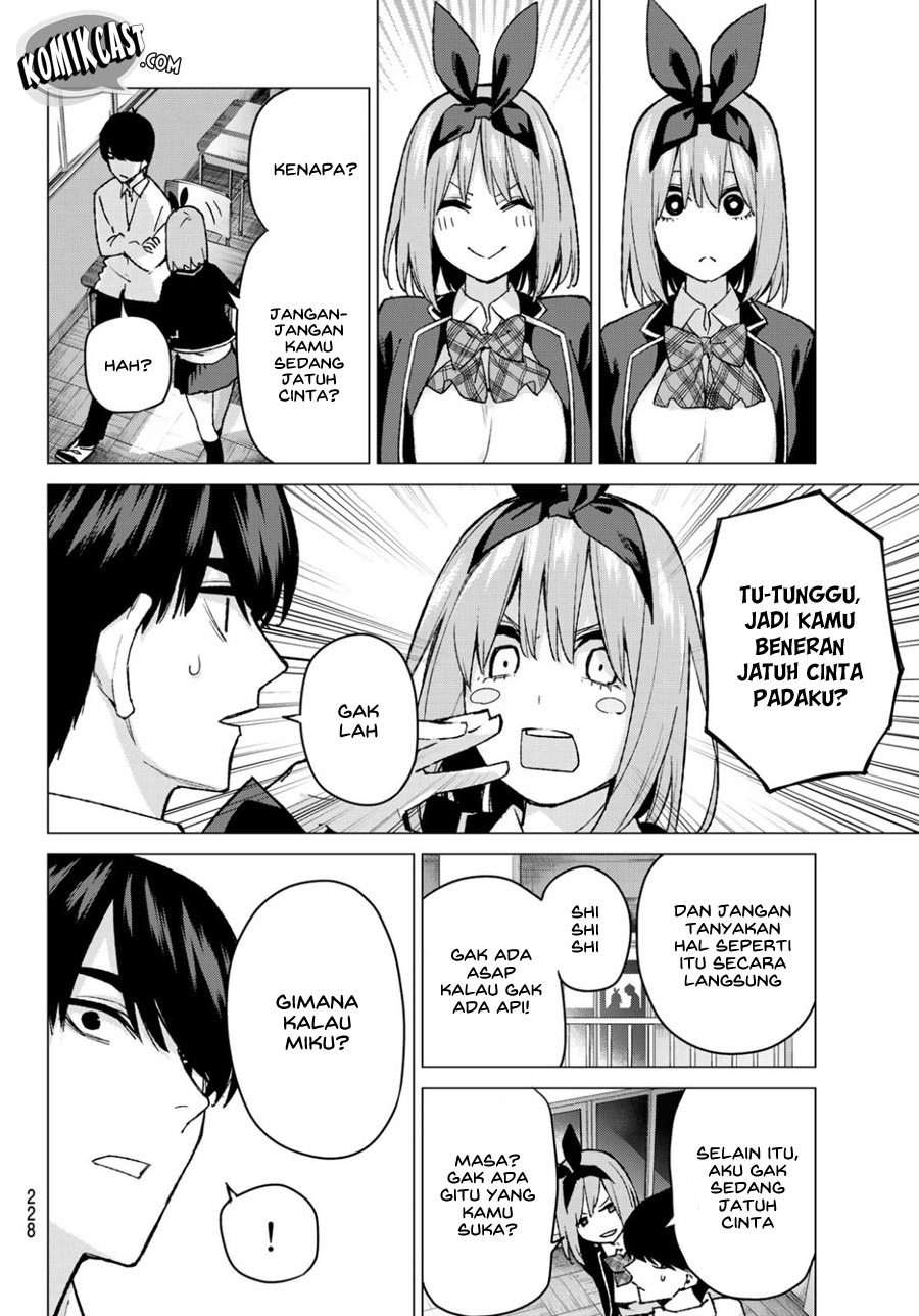 Go-toubun no Hanayome Chapter 72 - halaman 15