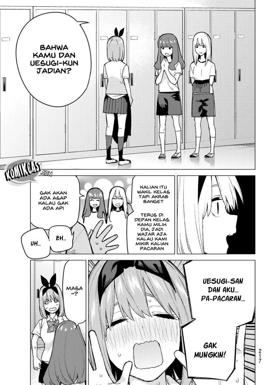 Go-toubun no Hanayome Chapter 72 - halaman 4