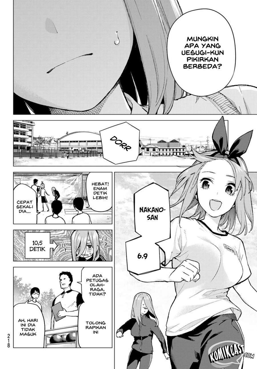 Go-toubun no Hanayome Chapter 72 - halaman 5