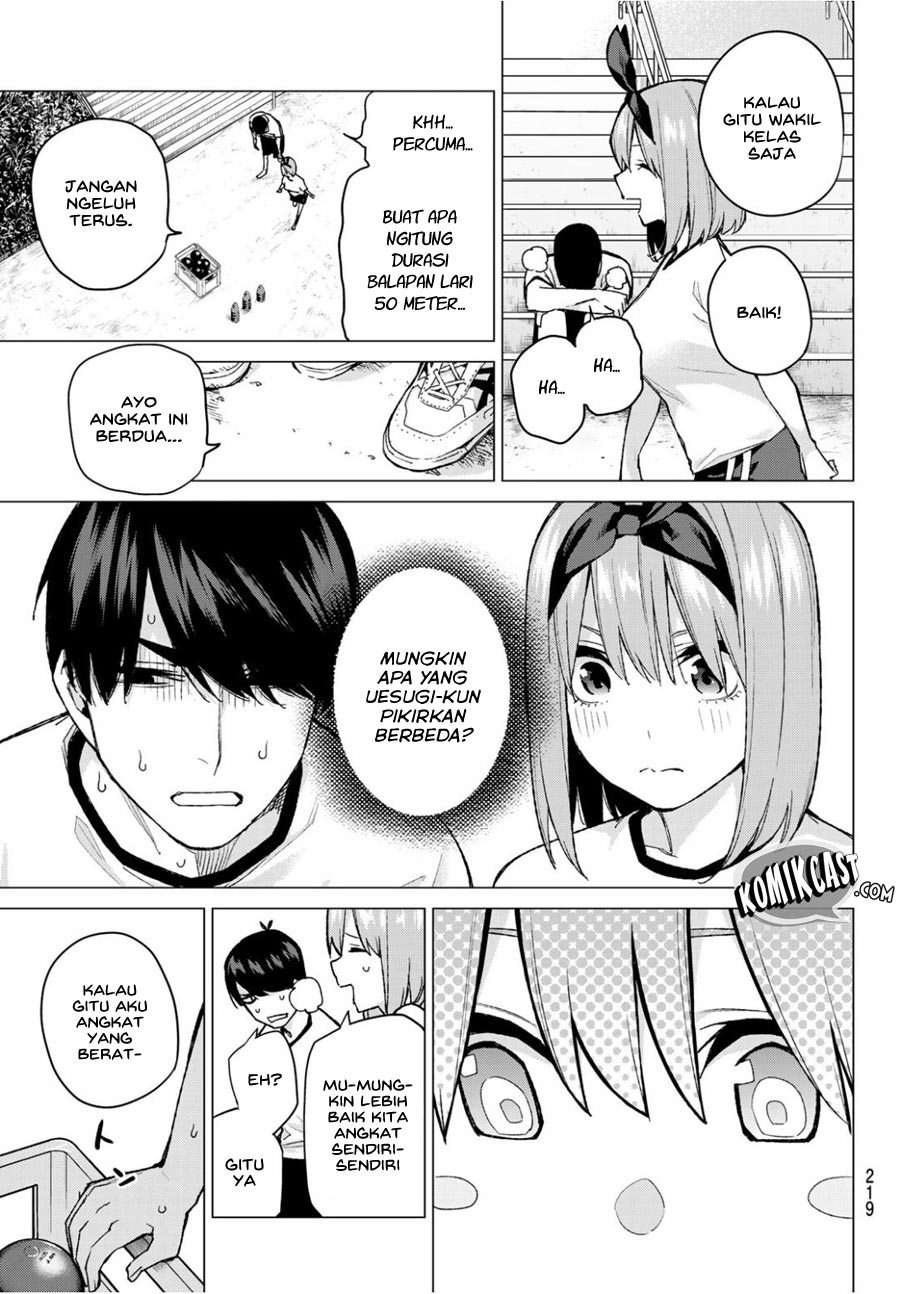 Go-toubun no Hanayome Chapter 72 - halaman 6