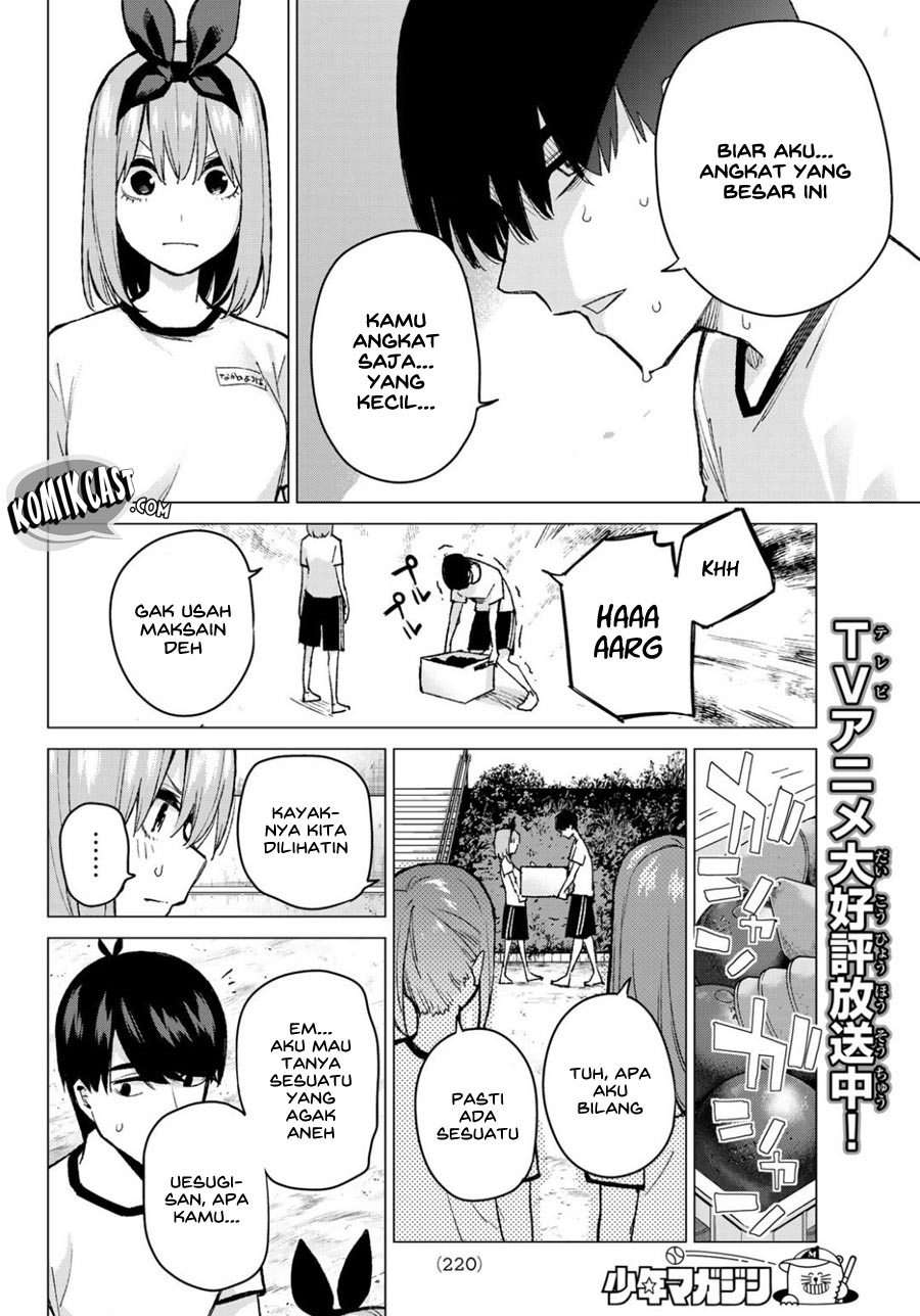 Go-toubun no Hanayome Chapter 72 - halaman 7