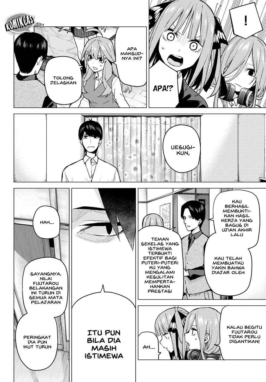 Go-toubun no Hanayome Chapter 73 - halaman 11