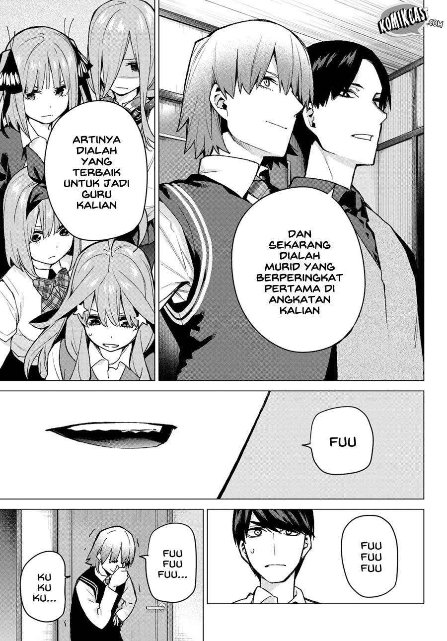 Go-toubun no Hanayome Chapter 73 - halaman 12