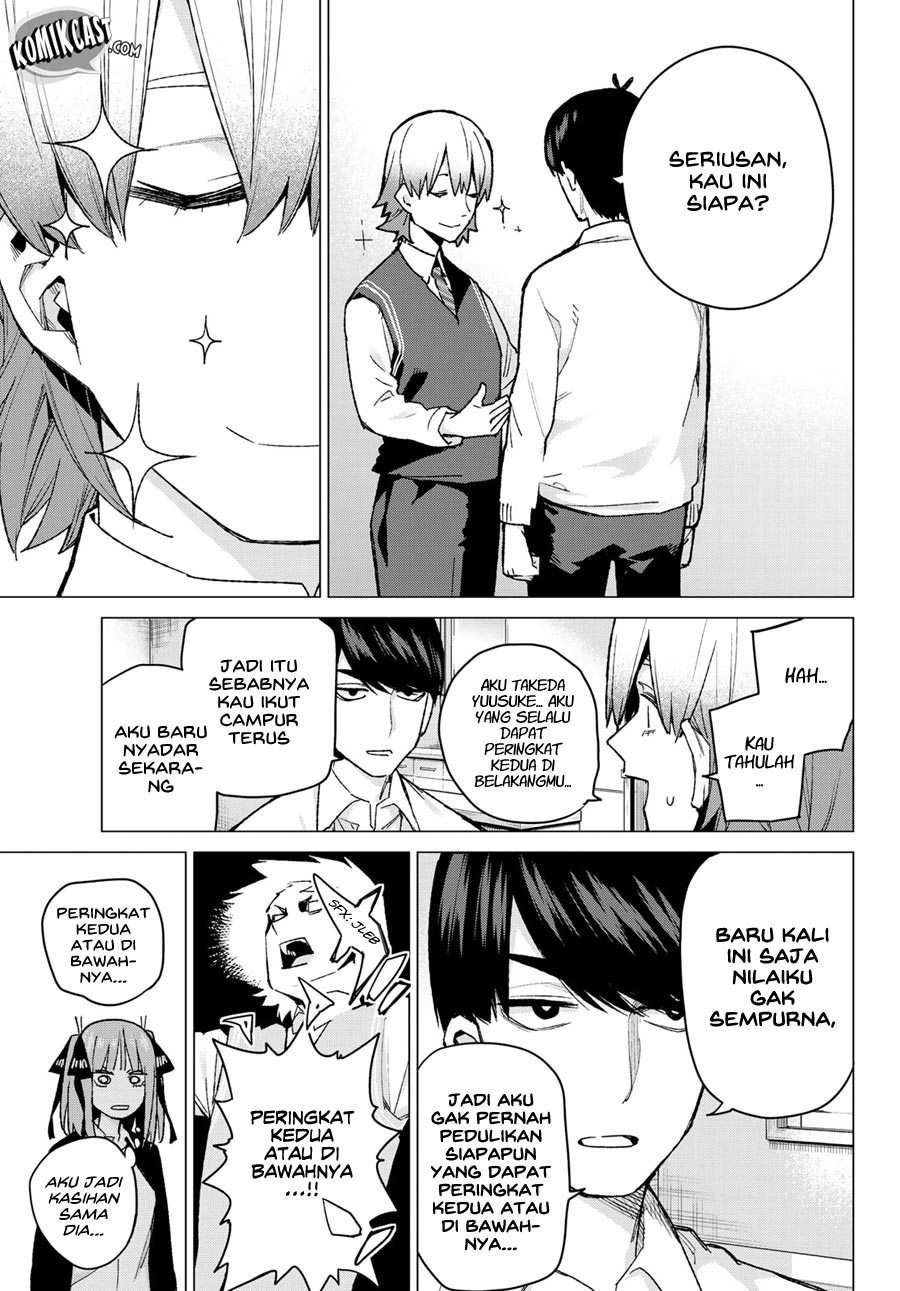 Go-toubun no Hanayome Chapter 73 - halaman 14