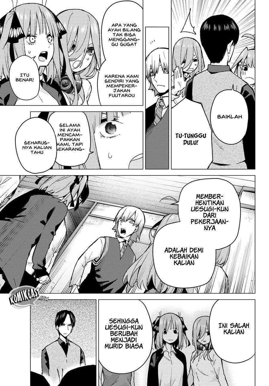 Go-toubun no Hanayome Chapter 73 - halaman 16